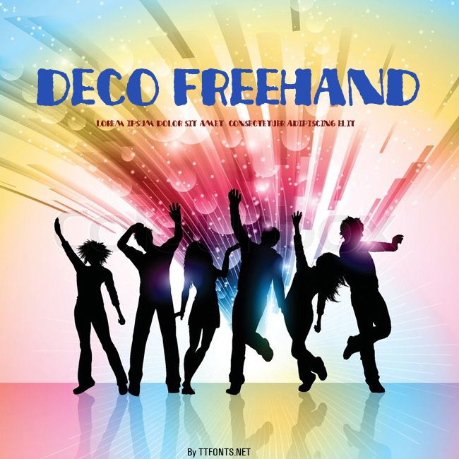 Deco Freehand example